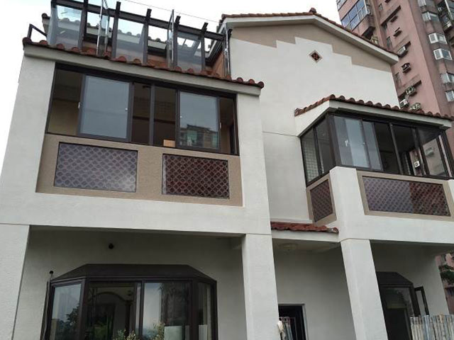 Exterior wall peeling - Beautification: distinguished stone art
