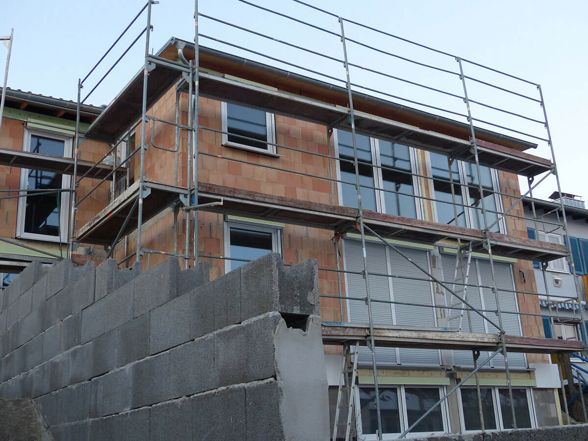 Gebäudefacelift, die Immobilienpreise steigen